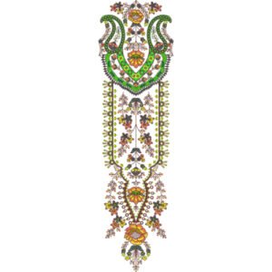 Neck Embroidery Design NED5022-24