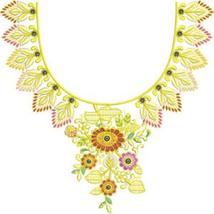 Beautiful Neck Embroidery NED5023-24