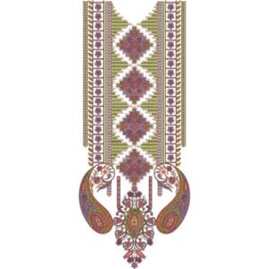 Unique Neck Embroidery NED5024-24