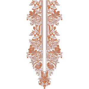 Unique Neck Embroidery NED5033-24