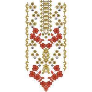 Neck Flower Design NED5034-24