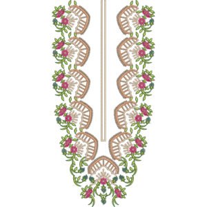 Embroidery Neck Design NED5038-24