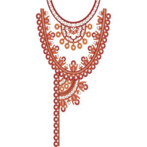 Neck Design Embroidery NED5039-24