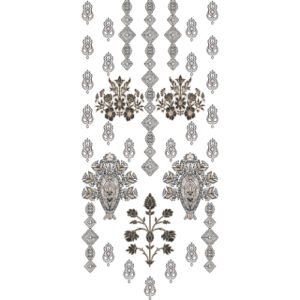 Unique Neck Embroidery NED5042-24