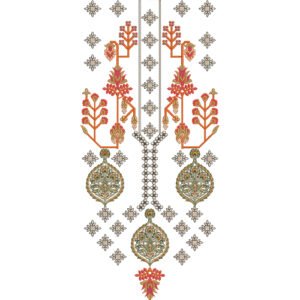 Neck Flower Design NED5043-24