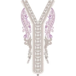 Neck Embroidery Design NED5049-24