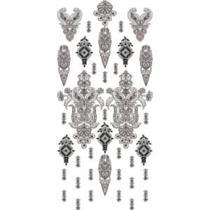 Neck Flower Design NED5052-24