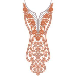Beautiful Neck Embroidery NED5065-24