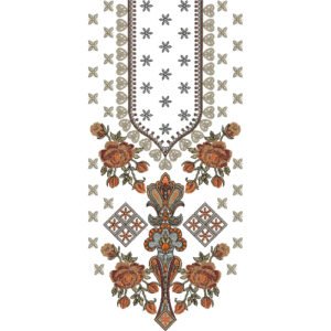Neck Design Embroidery NED5063-24