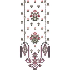 Beautiful Neck Embroidery NED5074-24