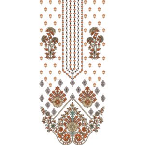 Embroidery Neck Design NED5080-24