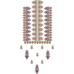 Neck Design Embroidery NED5081-24