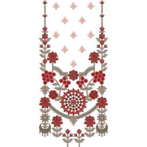 Neck Embroidery Design NED5082-24