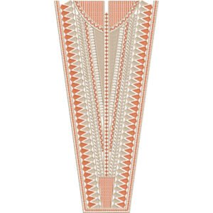 Neck Embroidery Design NED5091-24