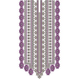 Beautiful Neck Embroidery NED5092-24