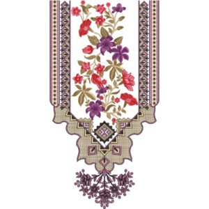 Neck Flower Design NED5094-24