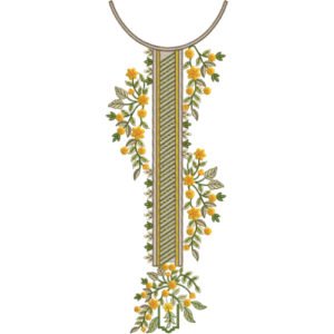 Embroidery Neck Design NED5098-24
