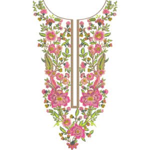 Embroidery Neck Design NED6001-24