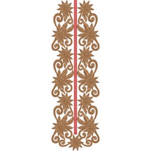 Neck Embroidery Design NED6012-24
