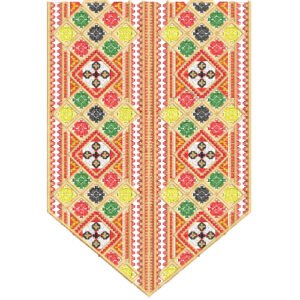 Beautiful Neck Embroidery NED6013-24