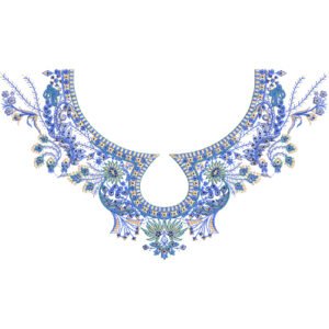 Embroidery Neck Design NED6019-24