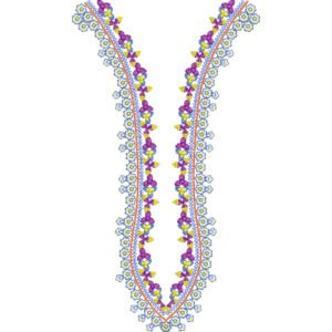 Neck Flower Design NED6024-24