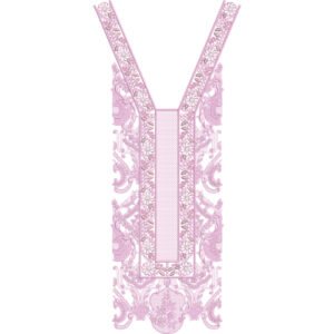 Flower Neck Embroidery NED6034-24