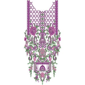 Neck Embroidery Design NED6039-24