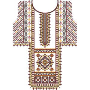 Neck Flower Design NED6042-24