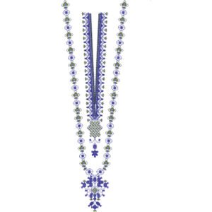 Neck Design Embroidery NED6047-24