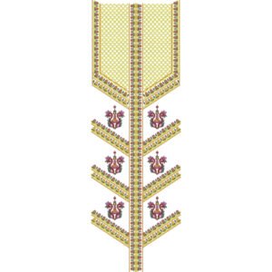Beautiful Neck Embroidery NED6048-24
