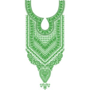 Unique Neck Embroidery NED6049-24