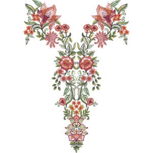 Neck Flower Design NED6059-24