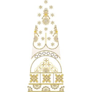 Lehnga Kali Embroidery LKE160-25