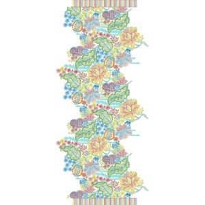 Dupatta Floral Scarf Design DSED210-25