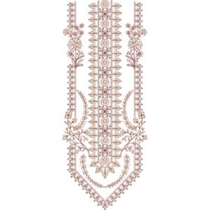 Neck Design Embroidery NED6078-25