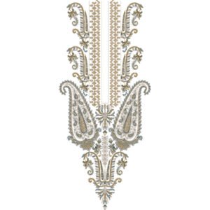 Neck Embroidery Design NED6079-25