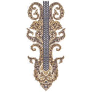 Beautiful Neck Embroidery NED6080-25