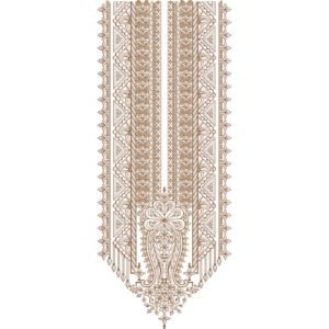 Neck Embroidery Design NED6088-25