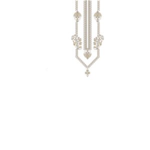 Unique Neck Embroidery NED6099-25