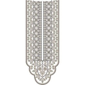 Neck Flower Design NED6100-25