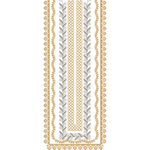 Neck Design Embroidery NED6105-25