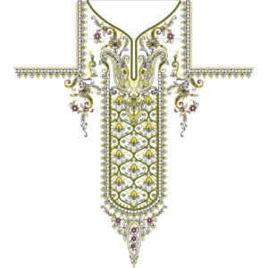 Embroidery Neck Design NED6116-25