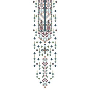 Neck Flower Design NED6130-25
