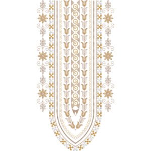 Embroidery Neck Design NED6134-25