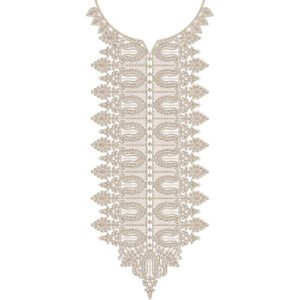 Embroidery Neck Design NED6143-25