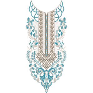 Neck Design Embroidery NED6144-25