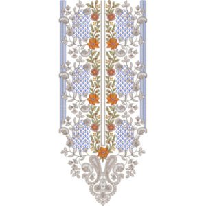 Beautiful Neck Embroidery NED6154-25