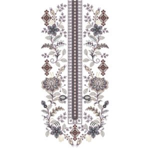 Unique Neck Embroidery NED6155-25