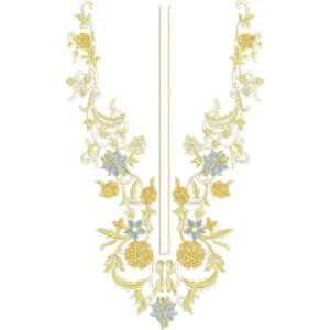 Neck Embroidery Design NED6162-25